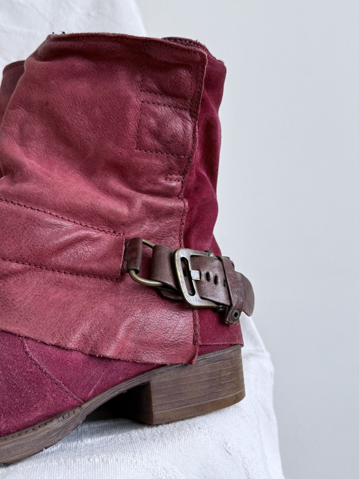 Tornado Mart Avant Garde 14th Addition Tornado Mart Style Leather Boots Size US 6.5 / EU 39-40 - 3 Thumbnail