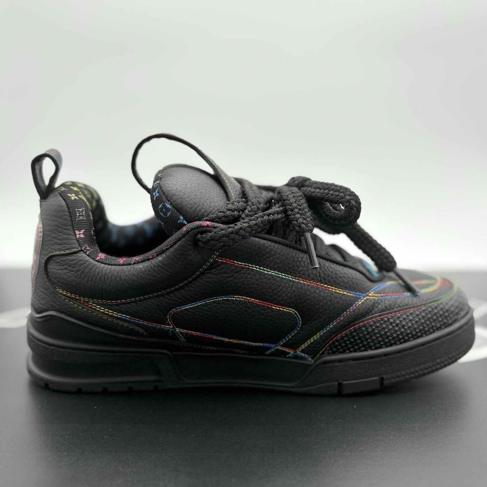 Louis Vuitton Louis Vuitton Skate ' Black Multicolor ' | SUPER CLEAN! Size US 10.5 / EU 43-44 - 10 Thumbnail