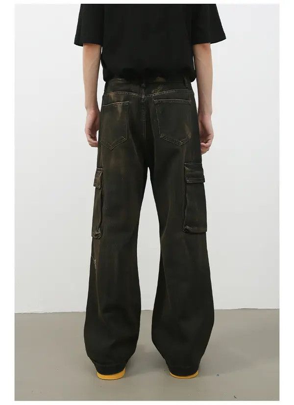 VIBE High street American retro multi-pocket work jeans y2k Size US 32 / EU 48 - 5 Thumbnail