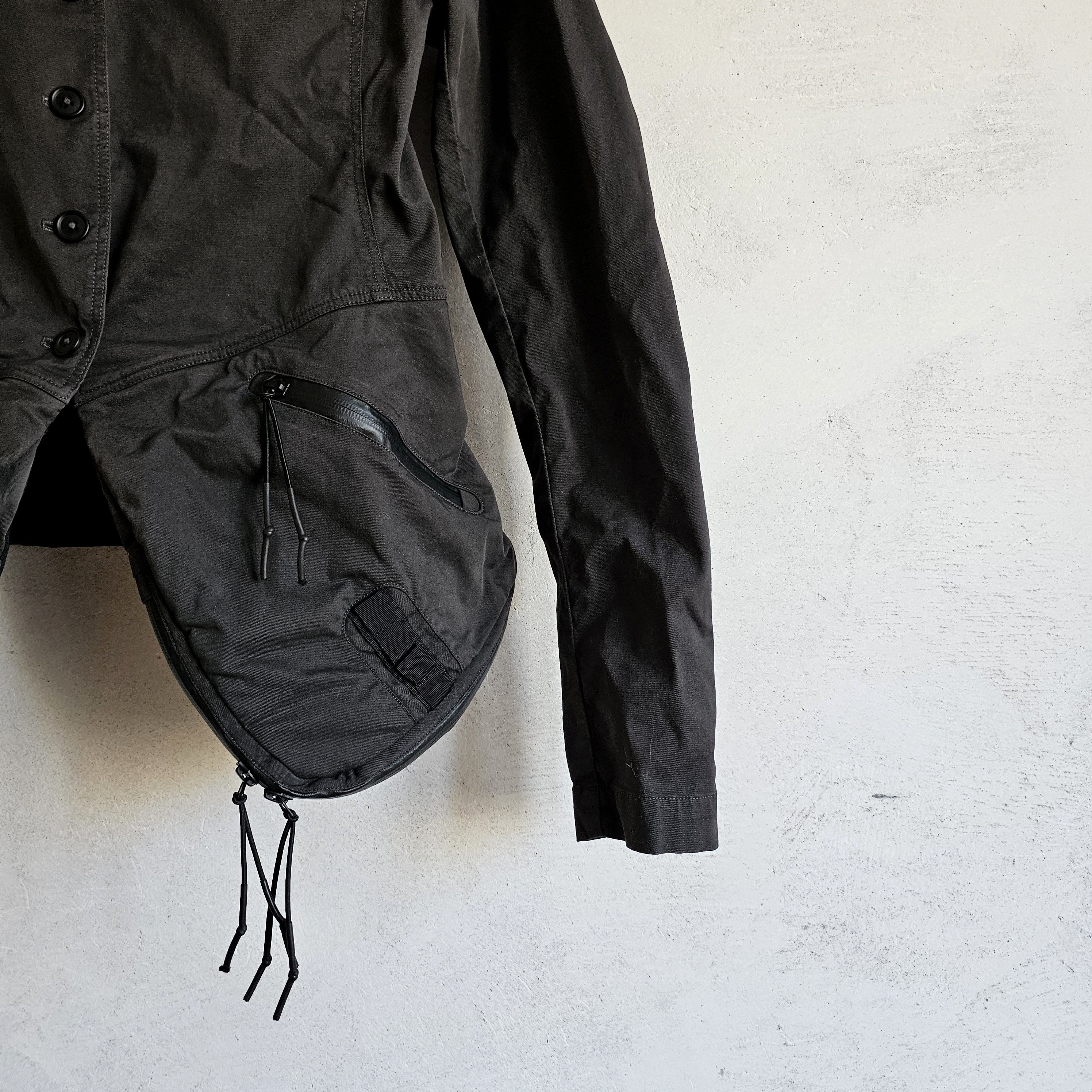Rundholz Rundhulz black linen cardigan blazer jacket Size XS / US 0-2 / IT 36-38 - 2 Thumbnail