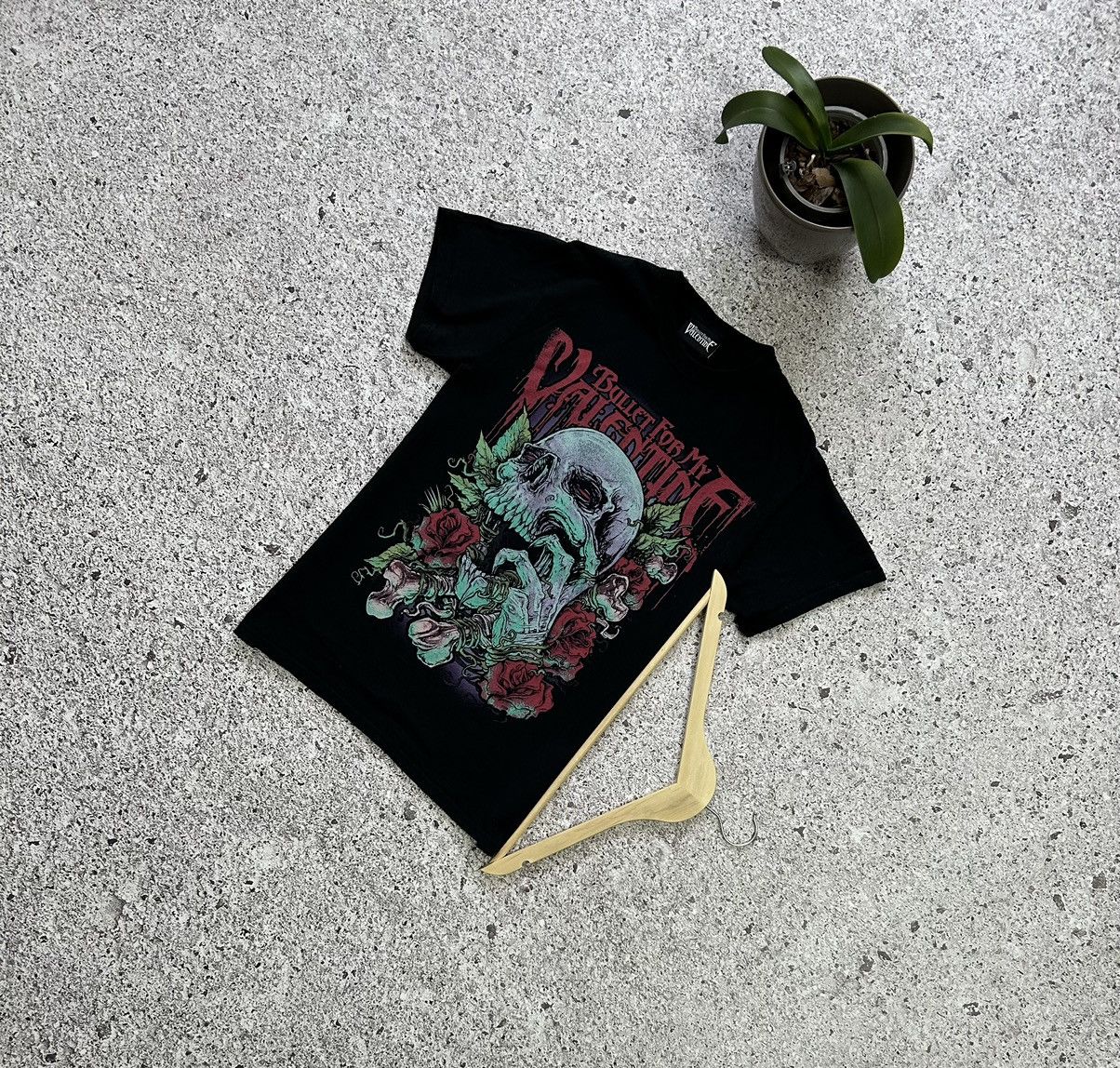 Band Tees × Vintage Vintage 2017 Bullet For My Valentine Band Rock T-Shirt Size US S / EU 44-46 / 1 - 1 Thumbnail
