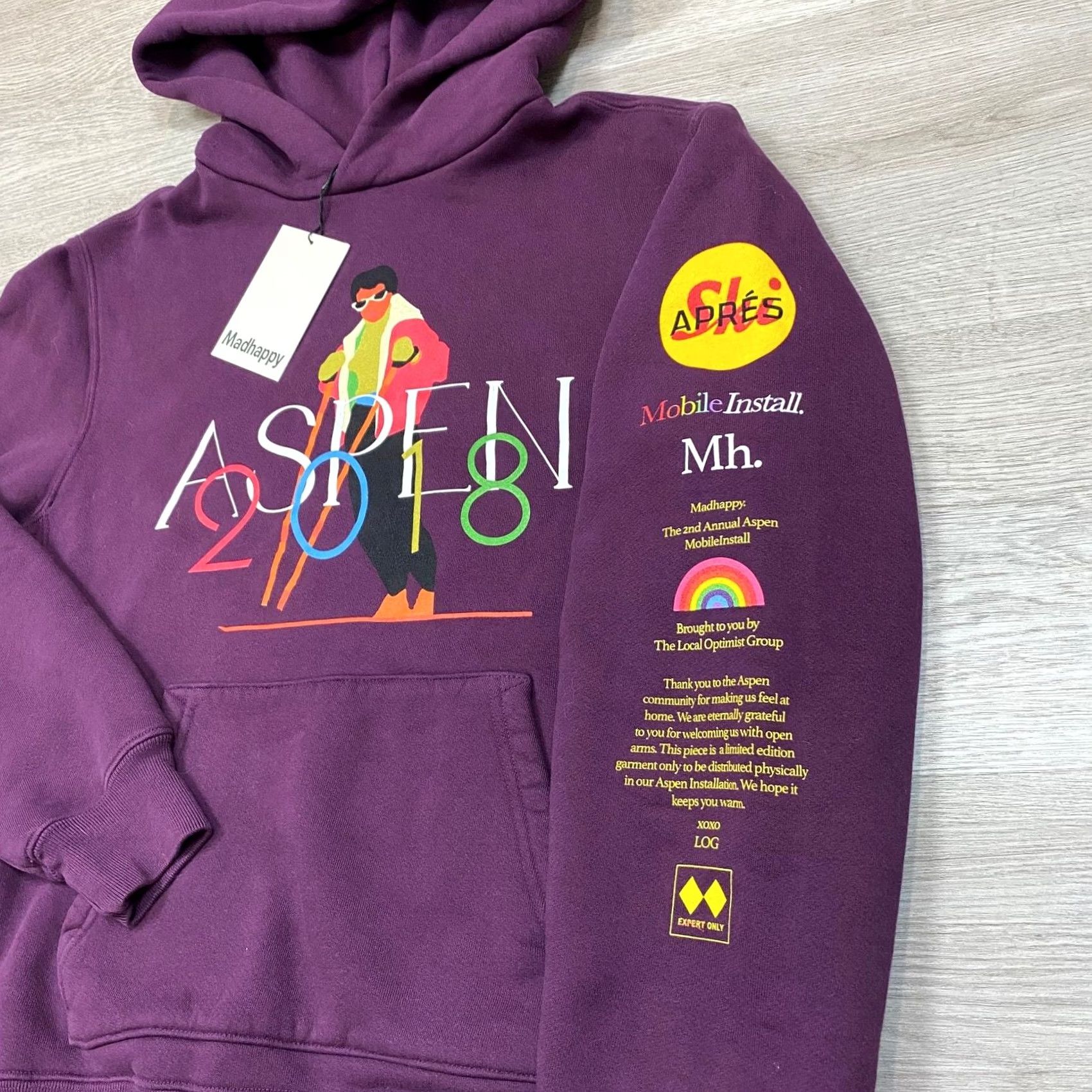 Madhappy Madhappy Hoodie Fifth Anniversary Aspen Fleece Size XS Limited Edition NWT Size US XS / EU 42 / 0 - 2 Thumbnail