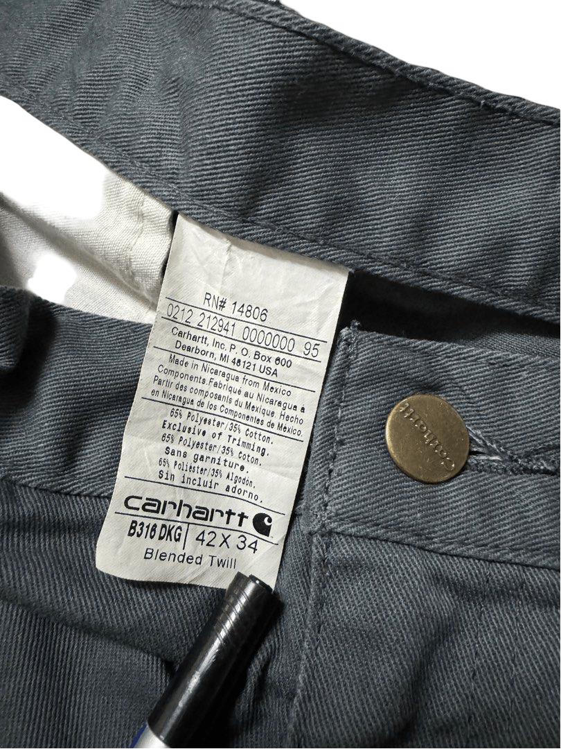Carhartt × Vintage Carhartt Double Knee Work wear Size US 42 / EU 58 - 6 Thumbnail