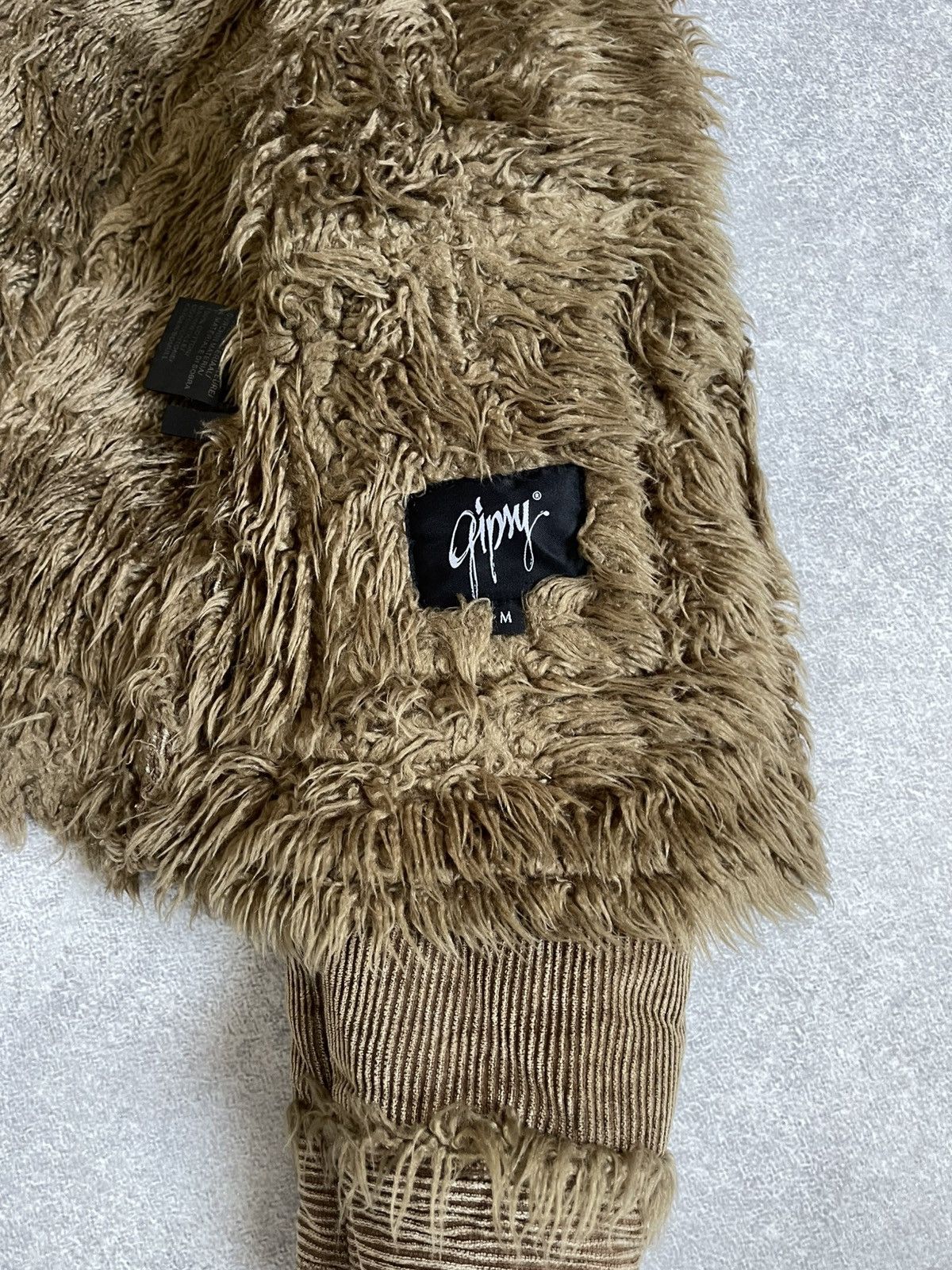 Hysteric Glamour Gipsy Vintage Y2k Faux Fur Archive Corduroy Hooded Jacket Size M / US 6-8 / IT 42-44 - 7 Thumbnail