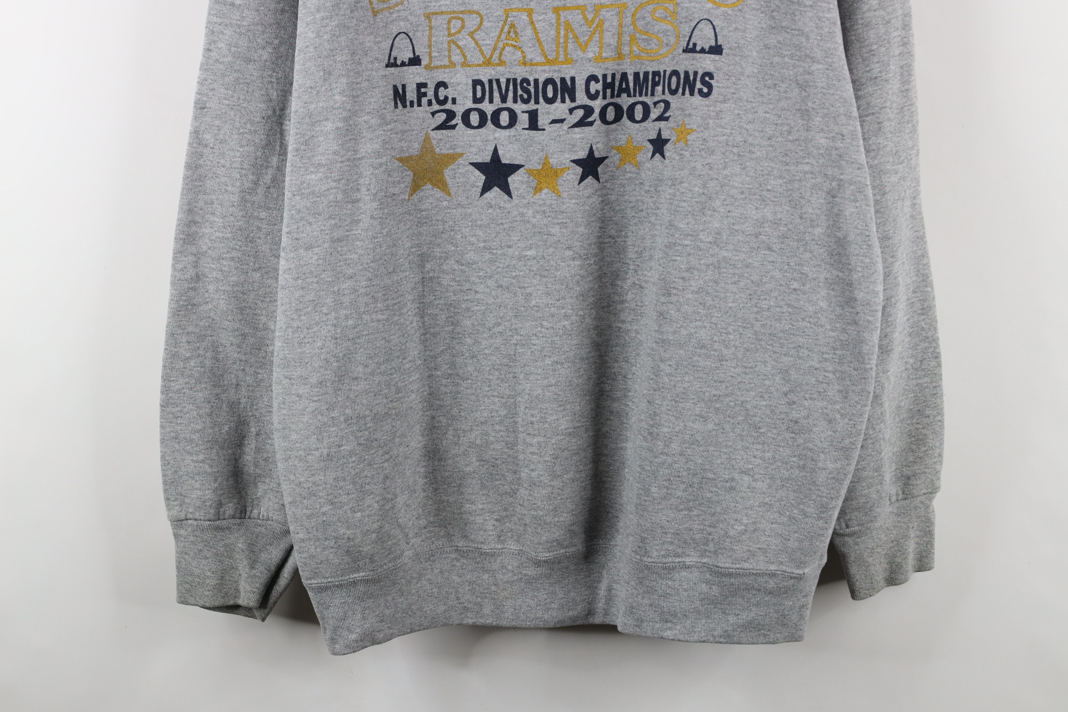 Vintage Vintage Champs St Louis Rams Football Crewneck Sweatshirt Size US XL / EU 56 / 4 - 3 Thumbnail