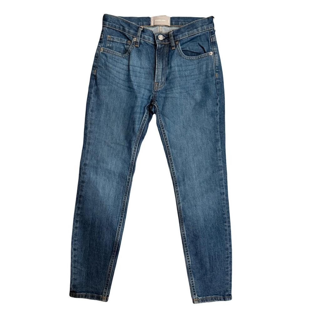 Everlane Everlane Ankle Jeans Size 25 Low Rise Medium Blue Wash Size 25" / US 0 / IT 36 - 3 Thumbnail