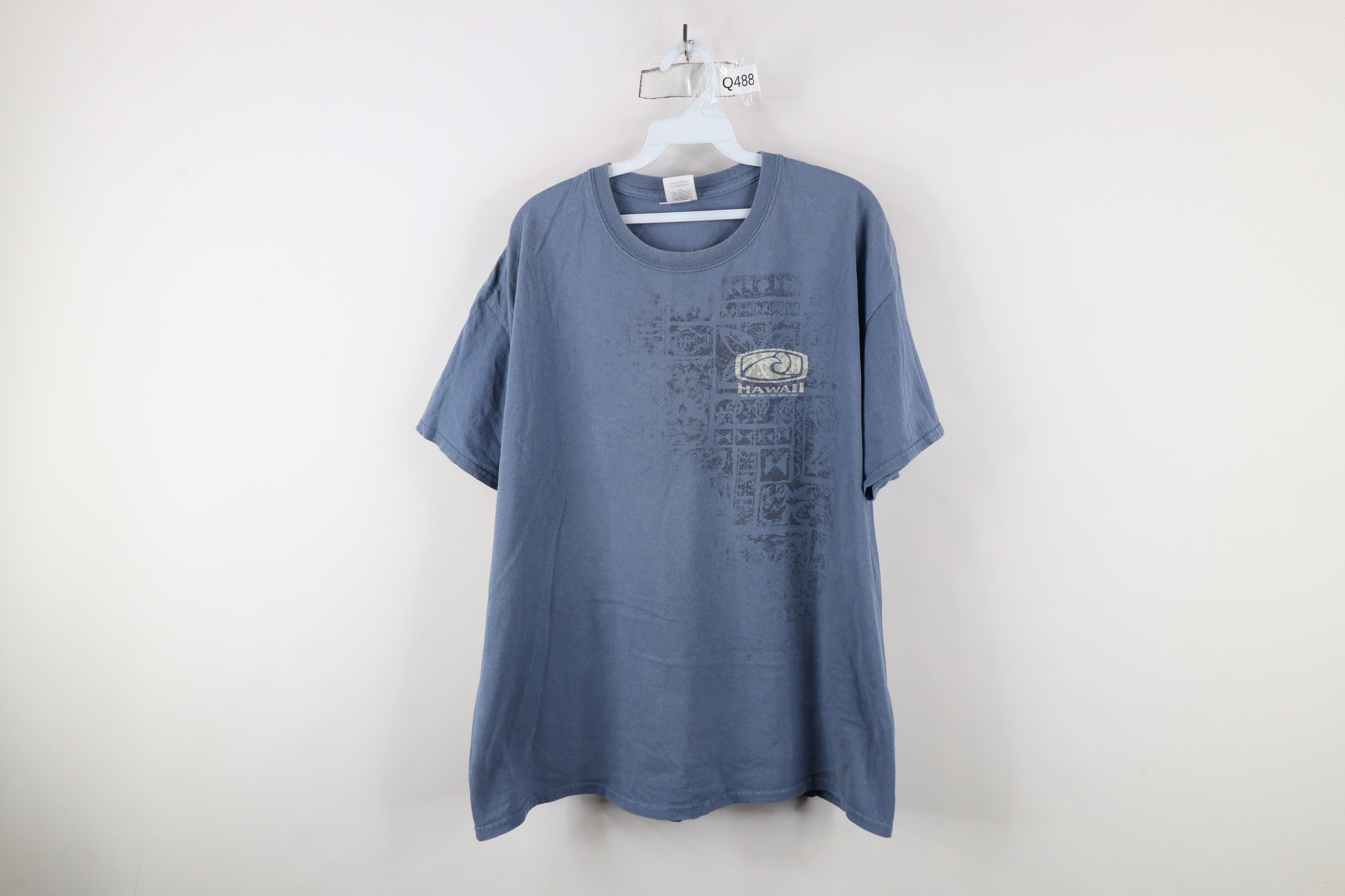 Vintage Vintage Y2K Streetwear Hawaii Surfing T-Shirt Blue Cotton Size US XL / EU 56 / 4 - 1 Thumbnail
