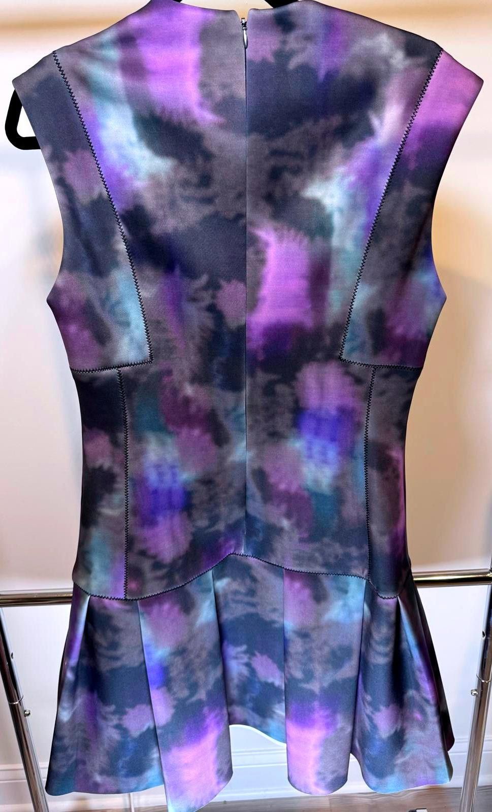 Designer Stunning Rebecca Taylor Tie-Dye Dress Size 12 Size XL / US 12-14 / IT 48-50 - 2 Thumbnail