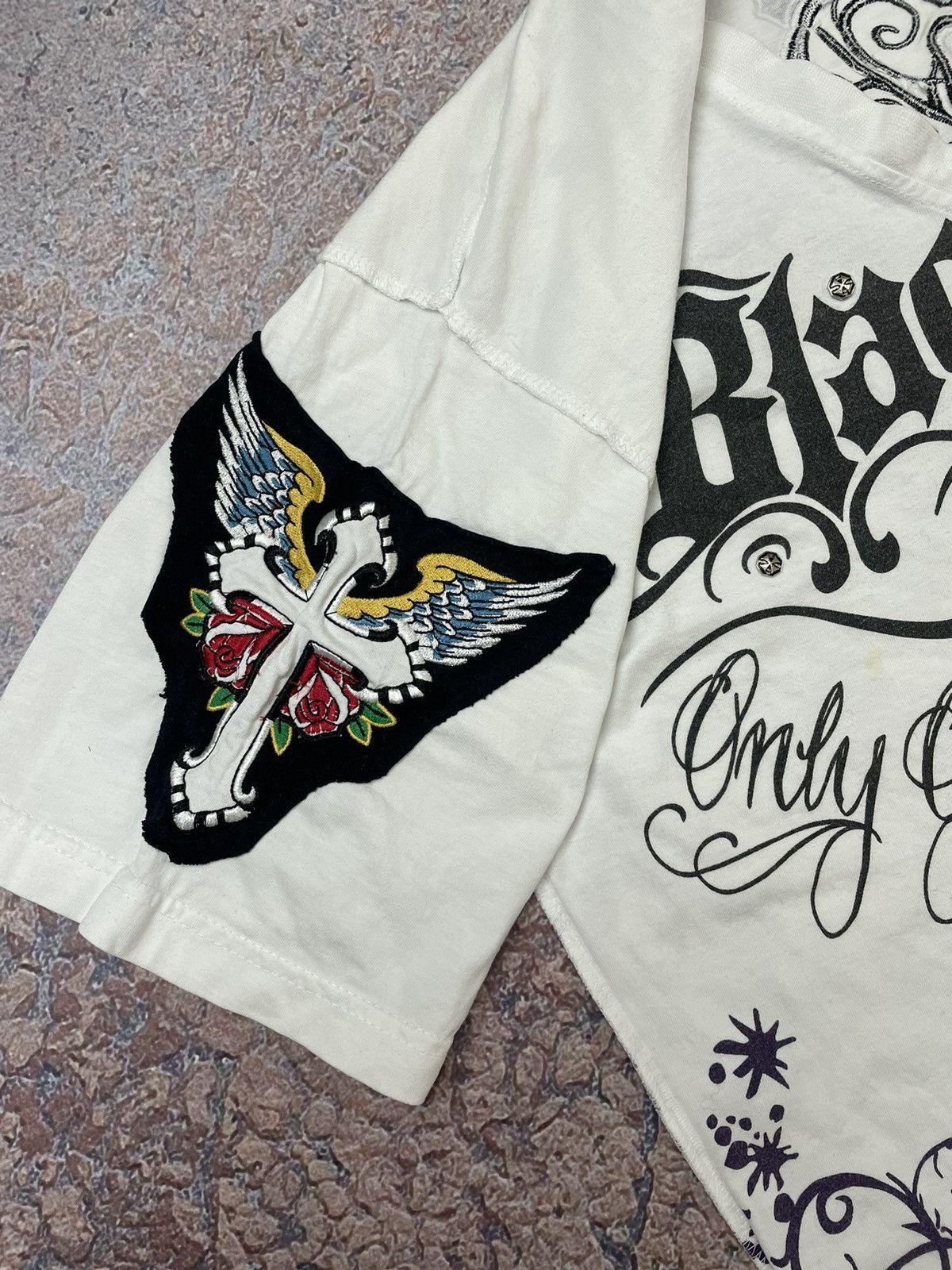 Black Label × Vintage BLAC LABEL 68 EAGLE PATCHWORK RARE TEE SHIRT Size US M / EU 48-50 / 2 - 8 Thumbnail