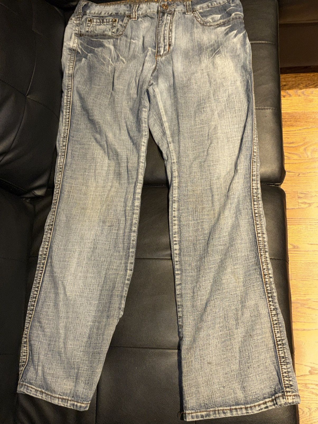 Vintage Clover Emblem Jeans Size US 32 / EU 48 - 5 Thumbnail