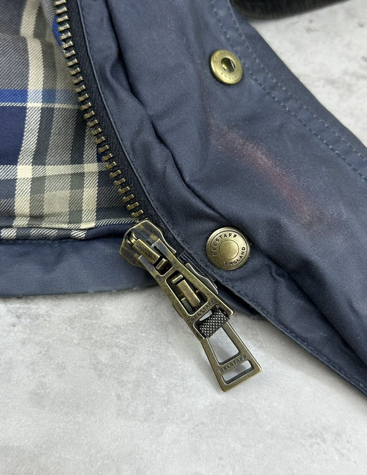 Belstaff BELSTAFF Fieldmaster Men's IT 48 Cotton Biker Field Jacket Size US M / EU 48-50 / 2 - 12 Thumbnail