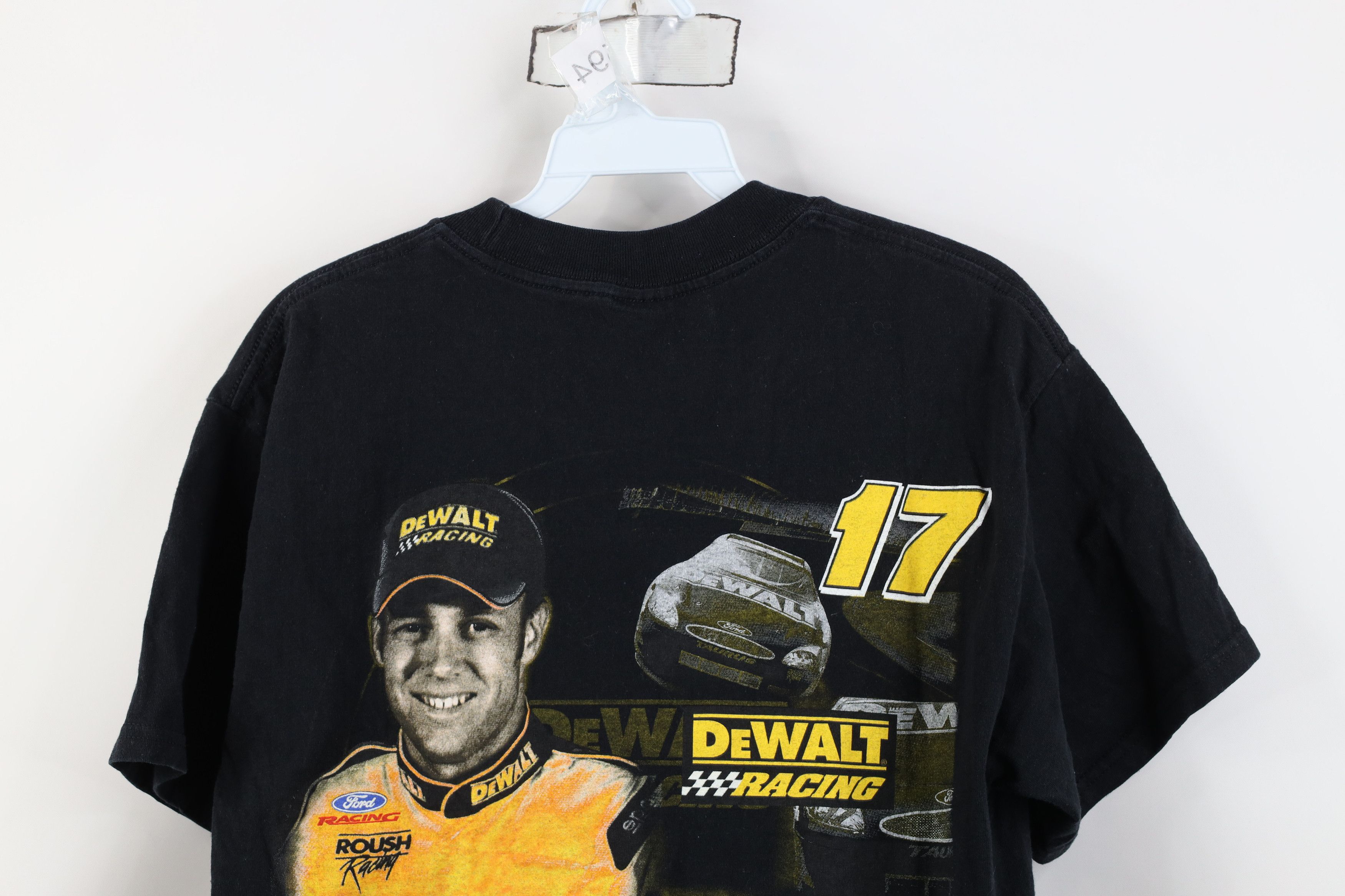 Vintage Vintage Y2K 2001 NASCAR Matt Kenseth DeWalt Racing T-Shirt Size US M / EU 48-50 / 2 - 15 Thumbnail