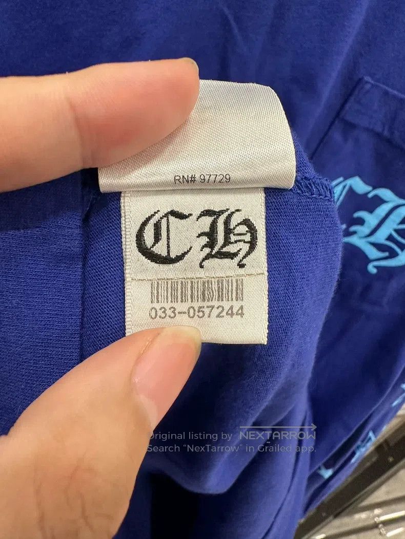Chrome Hearts CHROME HEARTS Size L Blue stars with long sleeves Size US L / EU 52-54 / 3 - 7 Thumbnail