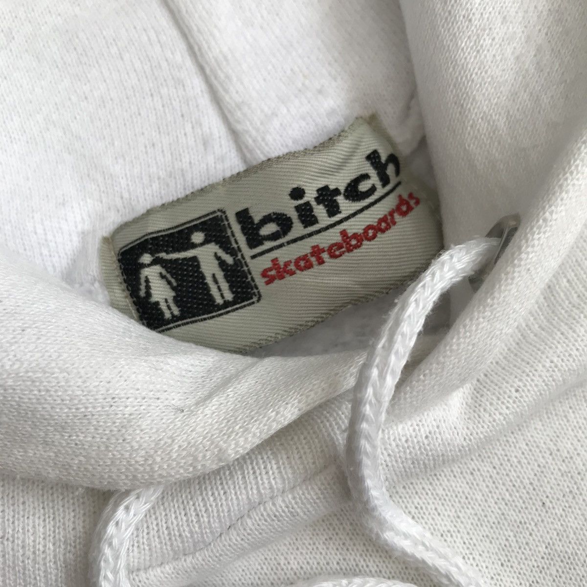 Vintage Vintage 90s BITCH Skateboards Hoodie Size US L / EU 52-54 / 3 - 4 Thumbnail