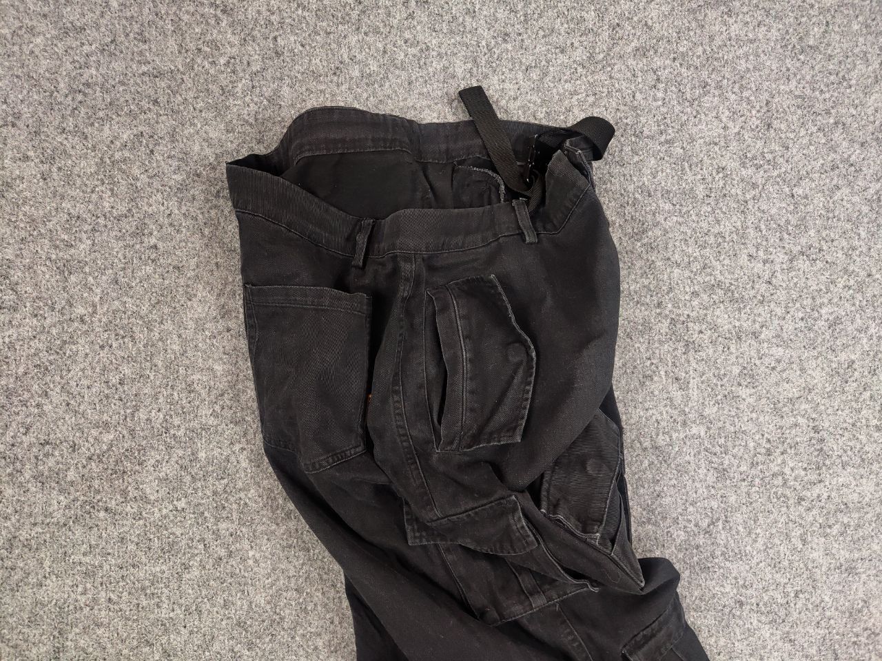 Japanese Brand Vintage BT Japanese Design Black Cargo Jeans Y2K Style Size US 34 / EU 50 - 14 Thumbnail