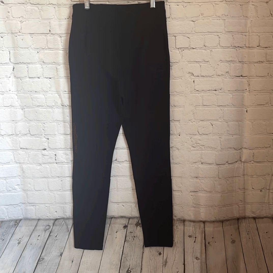 Free People Free People Women’s Black Stretch Yoga Style Dress Pants size 2 Women Pants Black Size 26" / US 2 / IT 38 - 4 Thumbnail