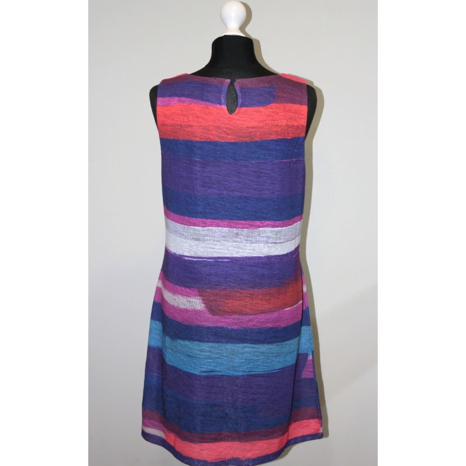 Desigual Desigual XL Womens Dress A-Line Short Multicoloured Dress Womens XL Size XL / US 12-14 / IT 48-50 - 3 Thumbnail