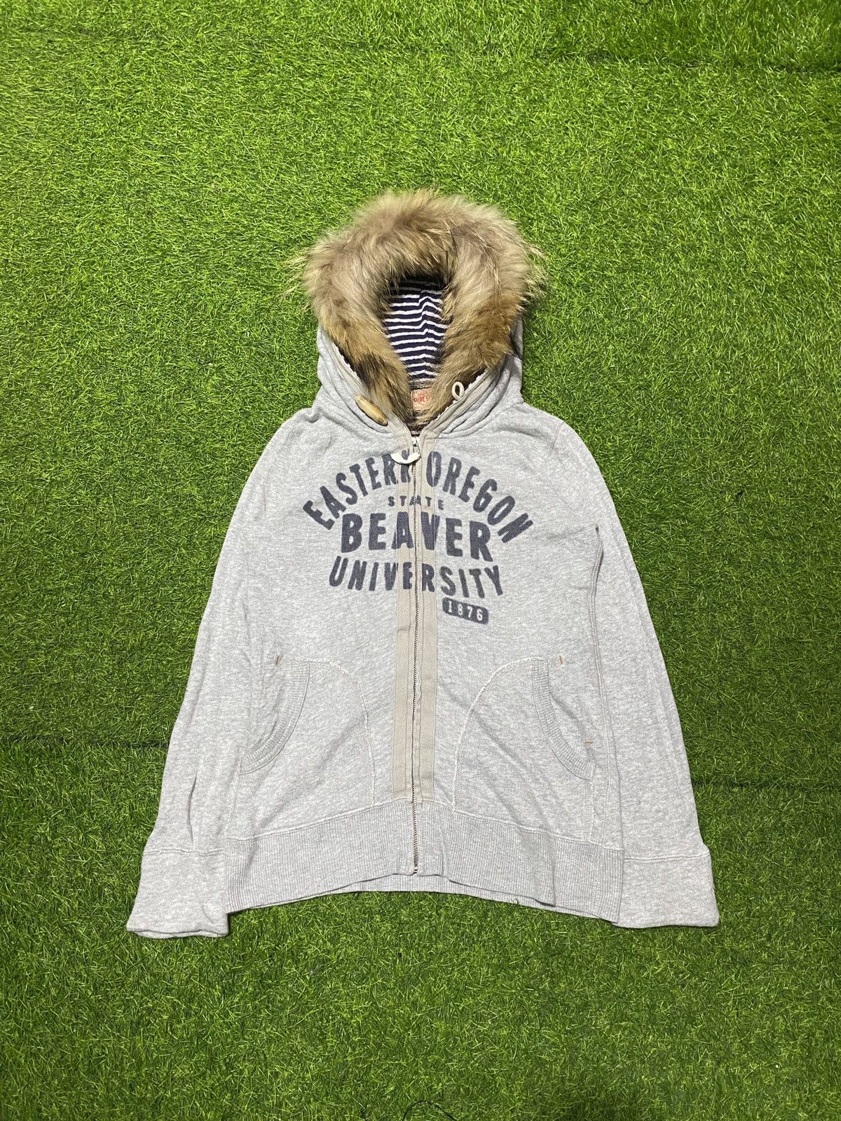 Beauty Beast × Japanese Brand CUBE SUGAR HOODIE FUR KAPITAL STAYLE🌸 Size US M / EU 48-50 / 2 - 2 Thumbnail