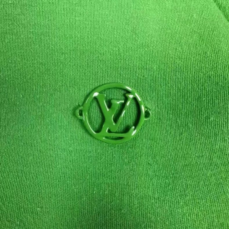 Louis Vuitton Louis Vuitton Logo Hoodie in Green Color-2506 Size US XL / EU 56 / 4 - 3 Thumbnail