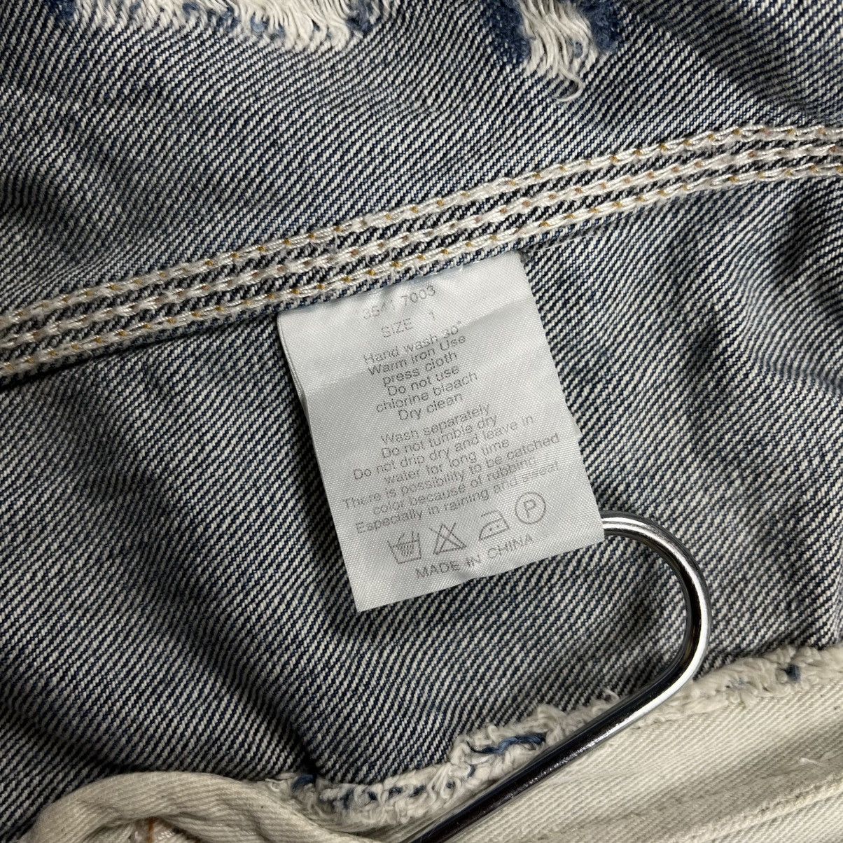 If Six Was Nine 2000s GOA - Crash Denim Jacket Size US M / EU 48-50 / 2 - 19 Thumbnail
