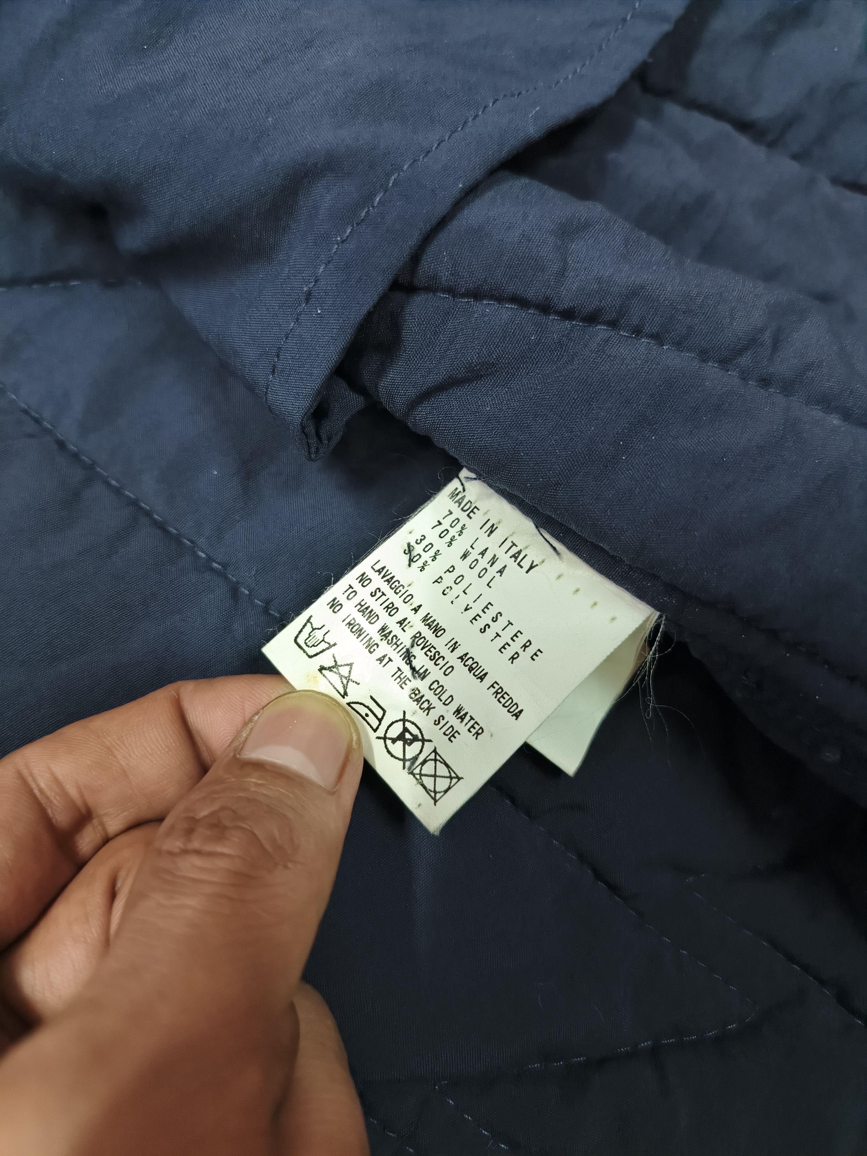 Dirk Bikkembergs EMBERGSBIKKEM by DIRK BIKKEMBERGS QUILTED OVERCOAT JACKET Size US S / EU 44-46 / 1 - 9 Thumbnail