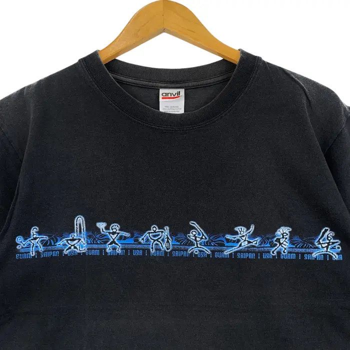 Anvil Vintage 90’ GUAM USA SAIPAN Aztec Surf Natural Sun Faded Size US M / EU 48-50 / 2 - 3 Thumbnail