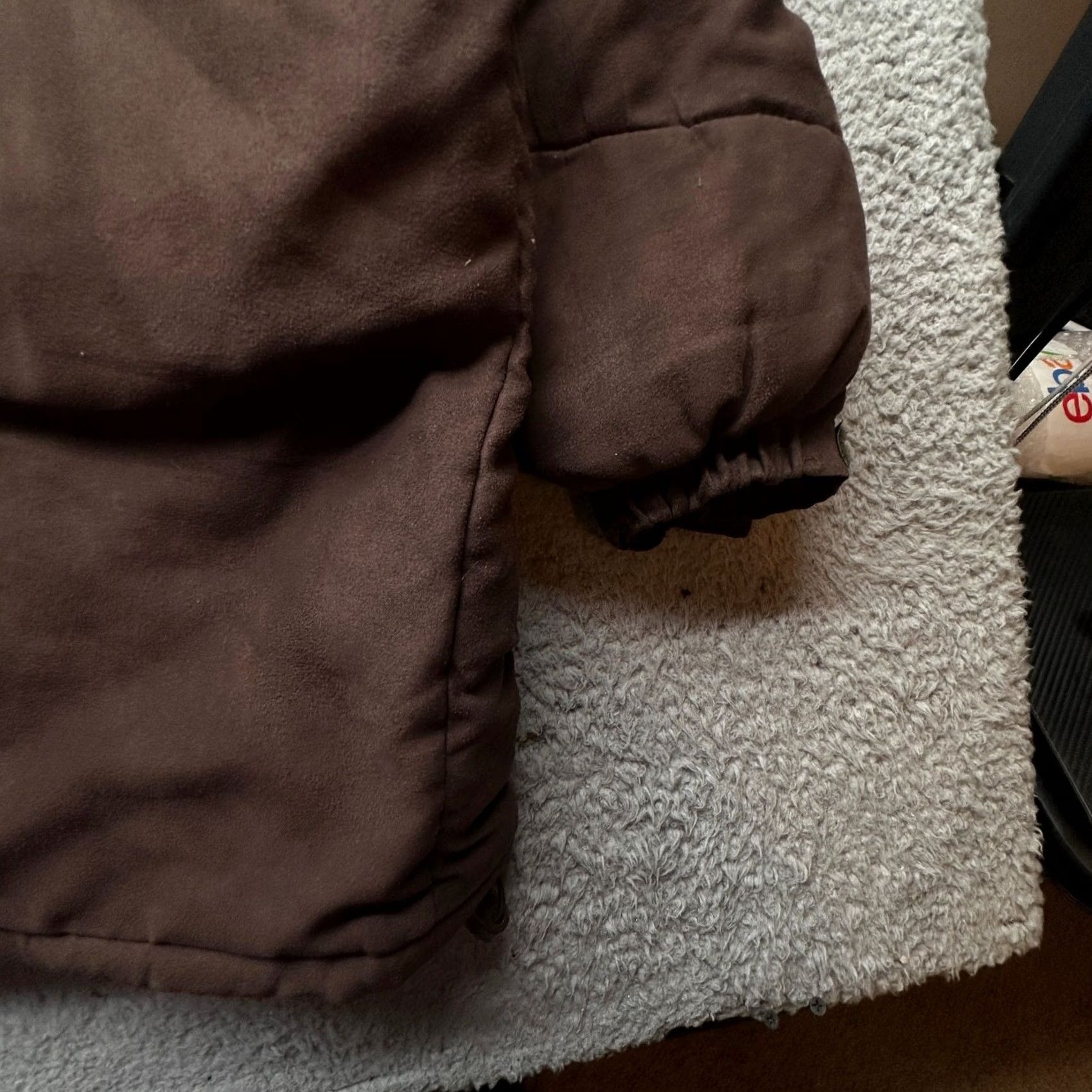 Vintage VINTAGE Makaveli Tupac Parka Brown Puffer Jacket Mens XL Hooded Heavyweight Long Coat Jacket Size US XL / EU 56 / 4 - 7 Thumbnail