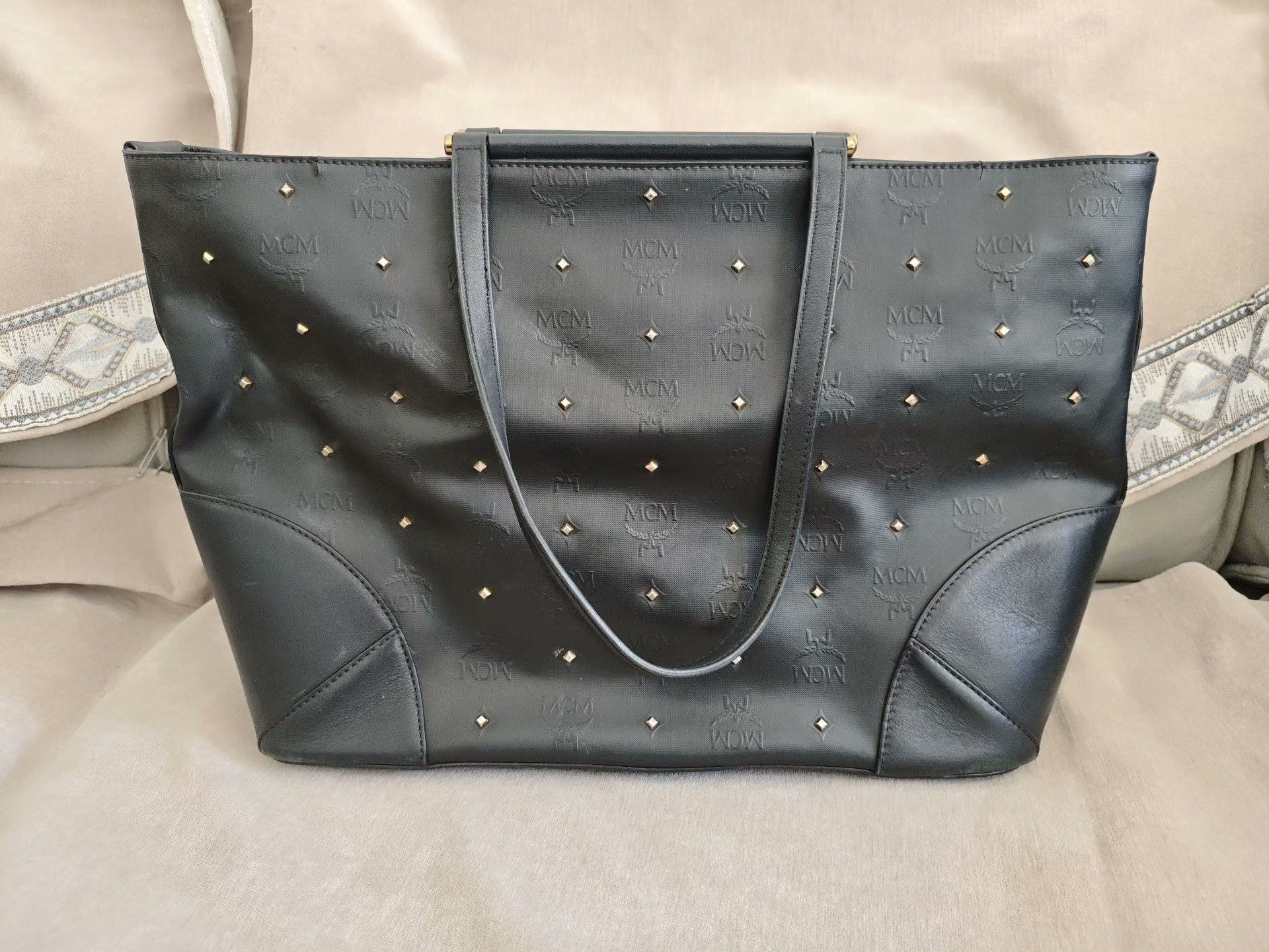 MCM MCM Black Shoulder Bag OS Women Size ONE SIZE - 1 Thumbnail