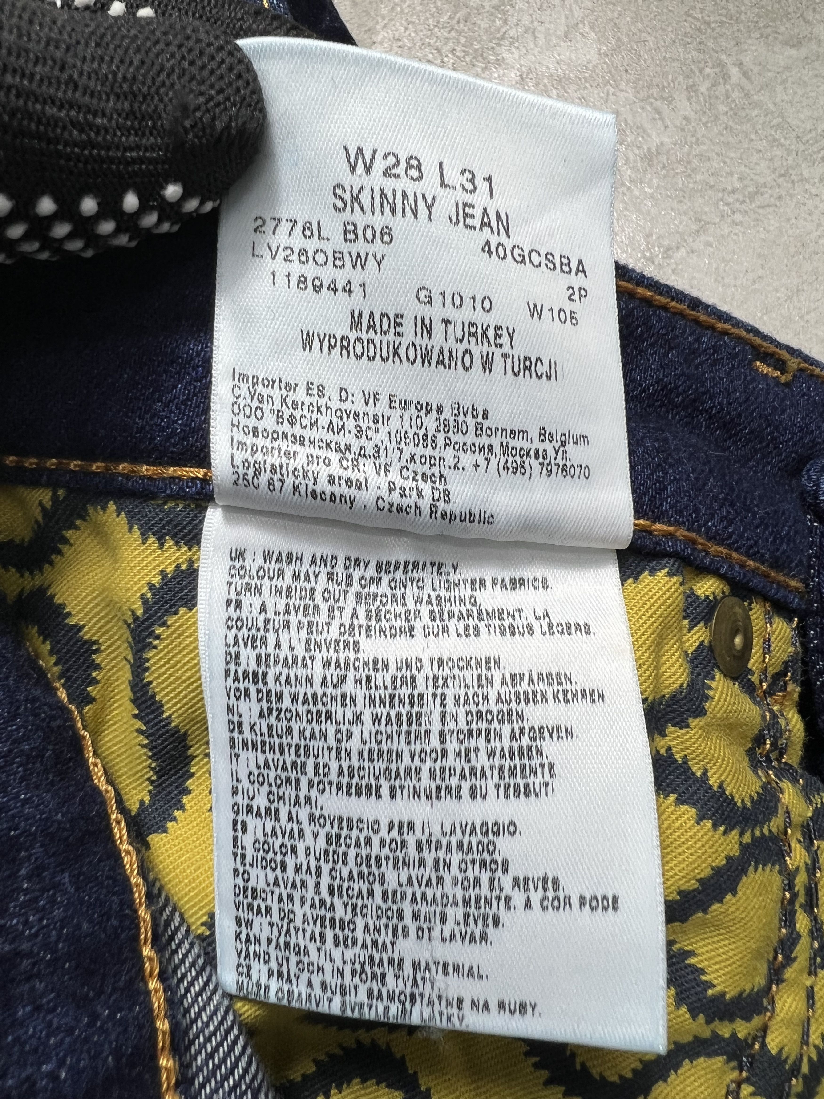 Vivienne Westwood Vivienne Westwood Anglomania x Lee Skinny Jean GTMPT339 Size 29" - 9 Thumbnail