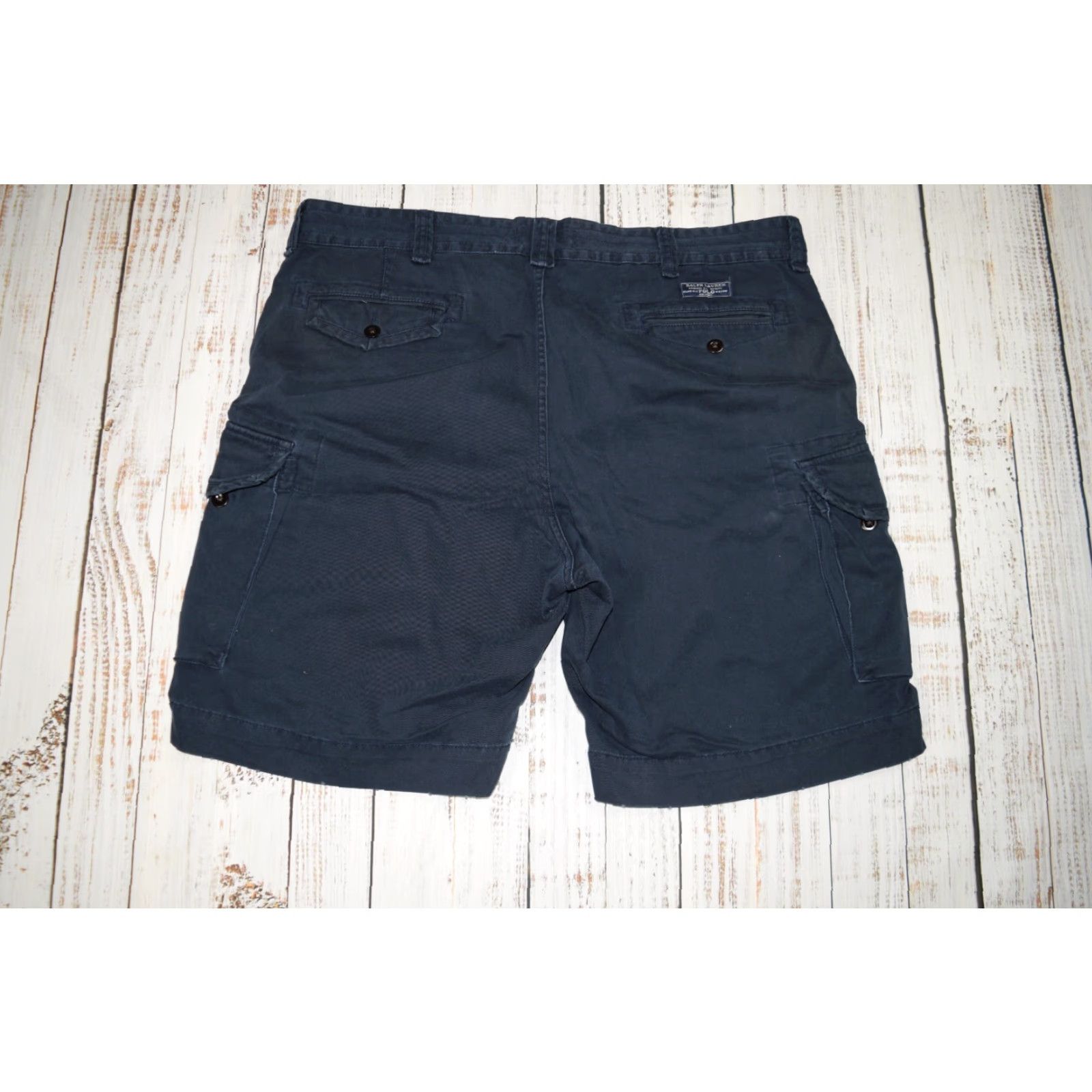 Polo Ralph Lauren VINTAGE Polo Ralph Lauren Shorts Chino Navy Blue 42 Mens Classic Preppy Size US XL / EU 56 / 4 - 5 Thumbnail