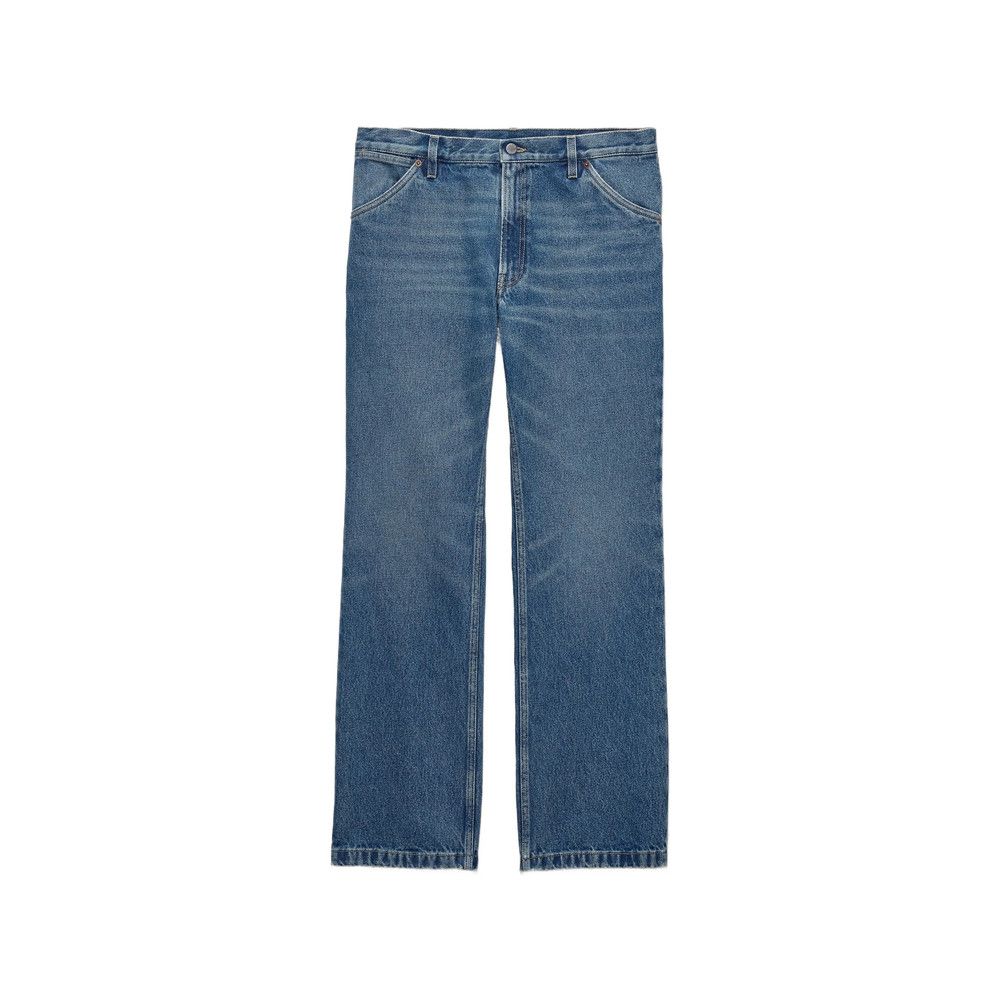 Prada Prada BLUE Denim - Regular & Straight-Leg Jeans Size US 34 / EU 50 - 1 Thumbnail