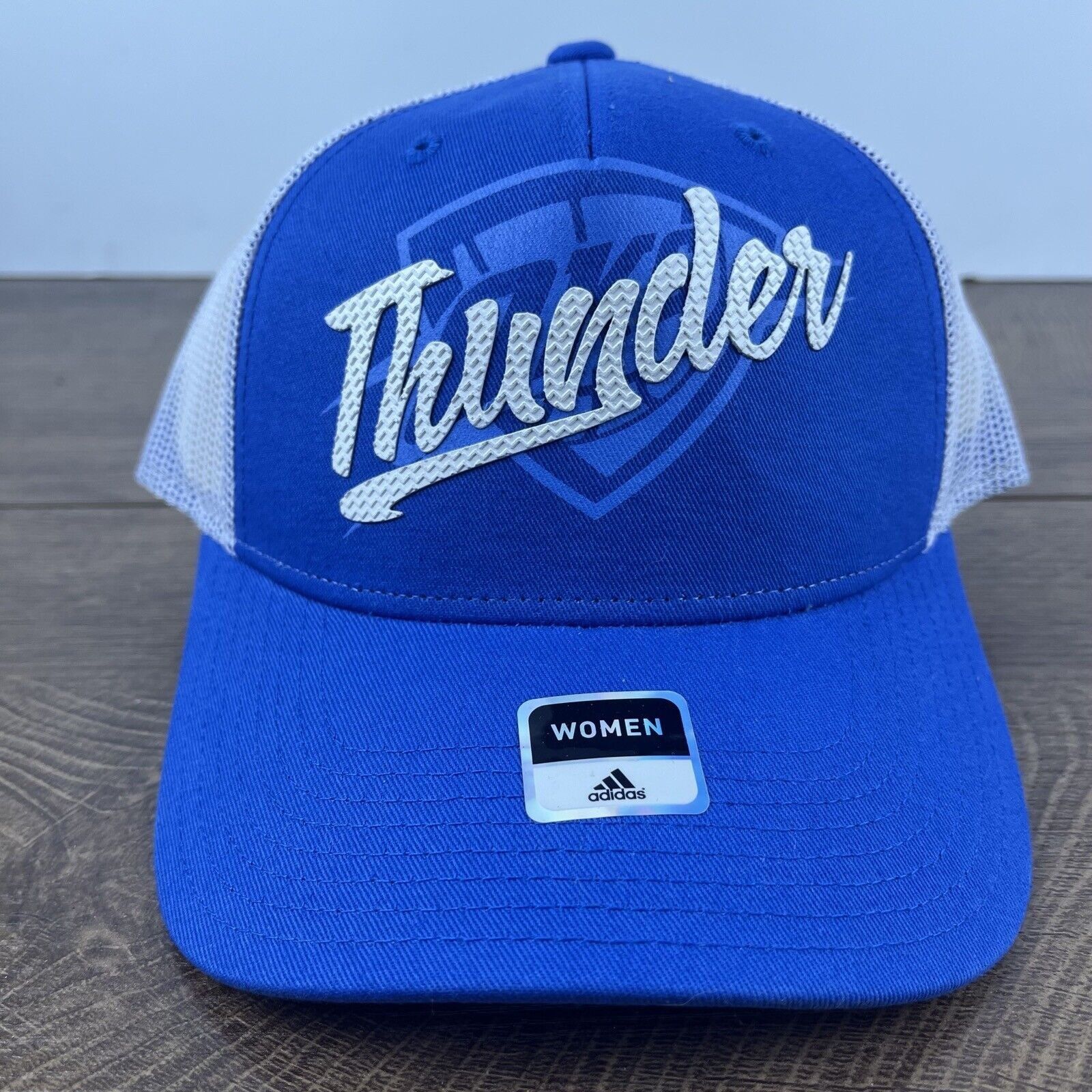 Adidas Oklahoma City Thunder Hat Adidas Womens Blue Cap Adjustable Size ONE SIZE - 1 Thumbnail