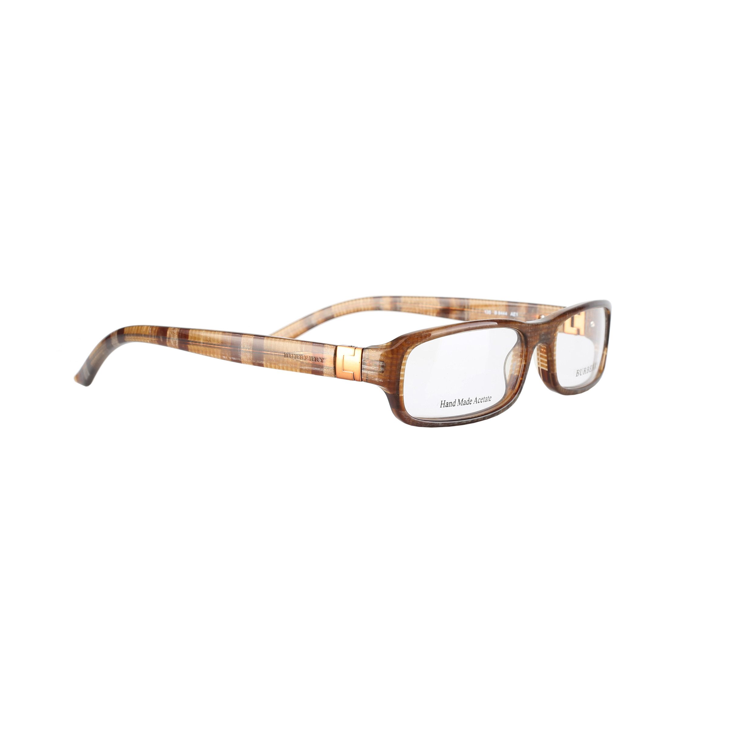 Burberry Burberry '90s Brown Check Rectangular Glasses Size ONE SIZE - 3 Thumbnail
