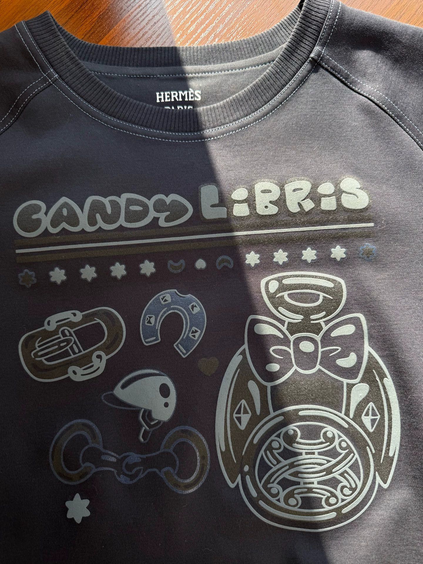 Hermes Hermes 25FW Print Solid Jersey Fitted Tee 36 99 New Size XS / US 0-2 / IT 36-38 - 5 Thumbnail