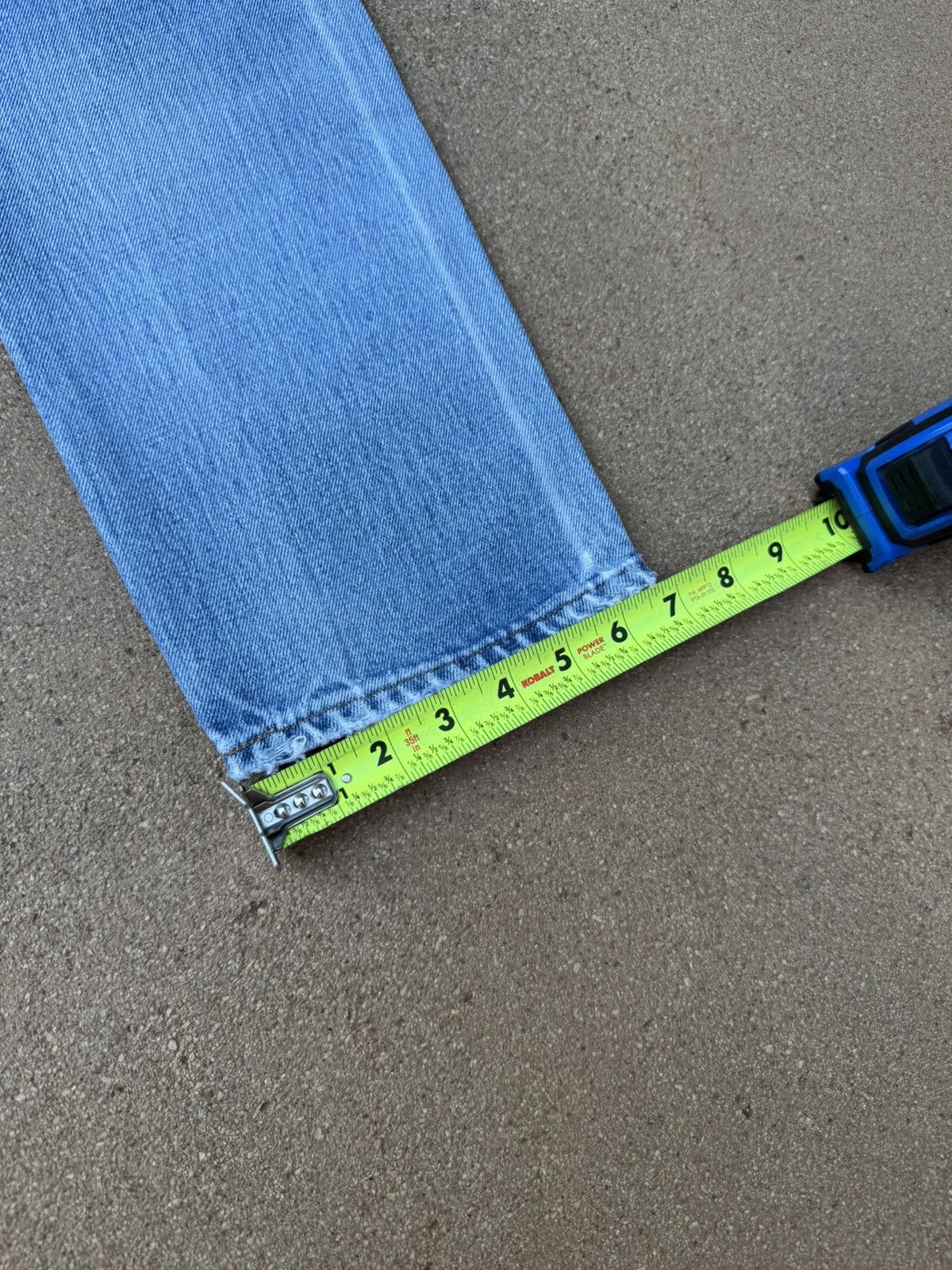 Levi's Vtg 80s Levi’s 505 Orange Tab Faded Jeans Denim Size 29x29 Size US 29 - 12 Thumbnail