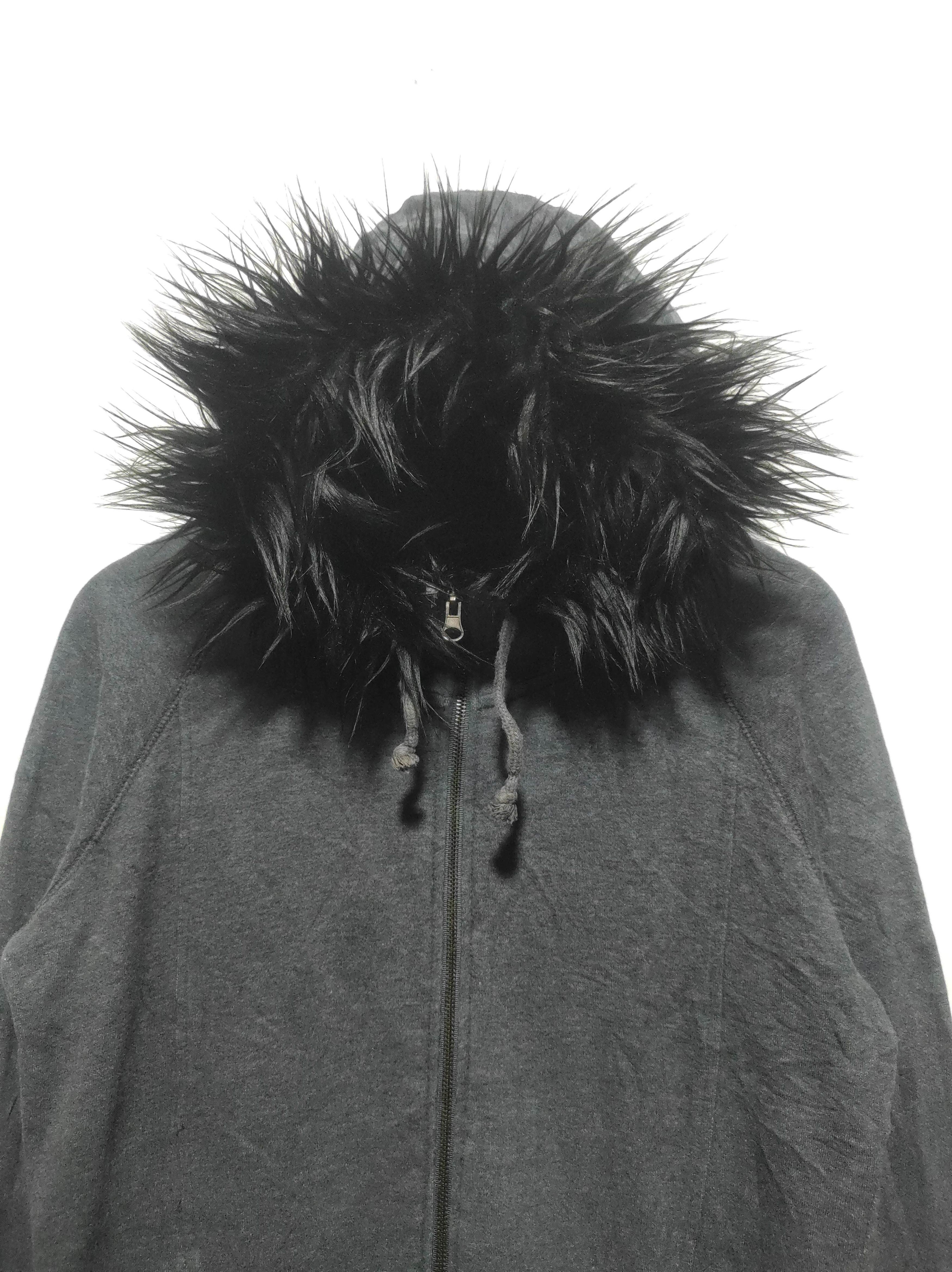 Giordano Giordano Zipper Fur Hoodie ifsixwasnine lgb style Size US S / EU 44-46 / 1 - 2 Thumbnail