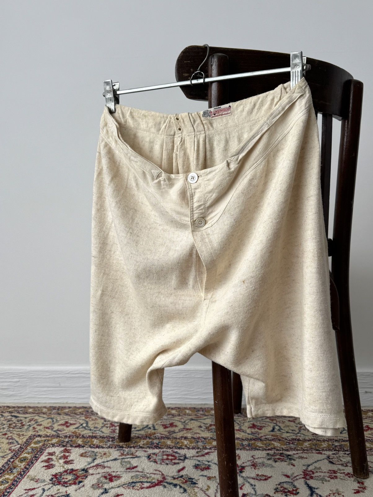 Other 1940s WW2 Era German Army Wool Underwear Shorts Size US 30 / EU 46 - 6 Thumbnail