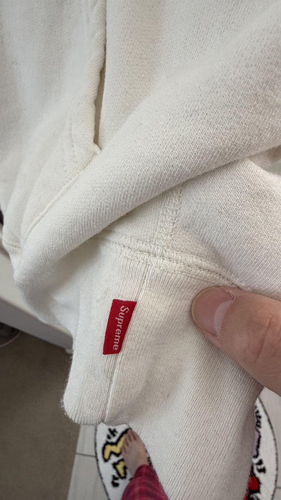Supreme Supreme Undercover Public Enemy White Fleece Hoodie Size L Size US L / EU 52-54 / 3 - 4 Thumbnail