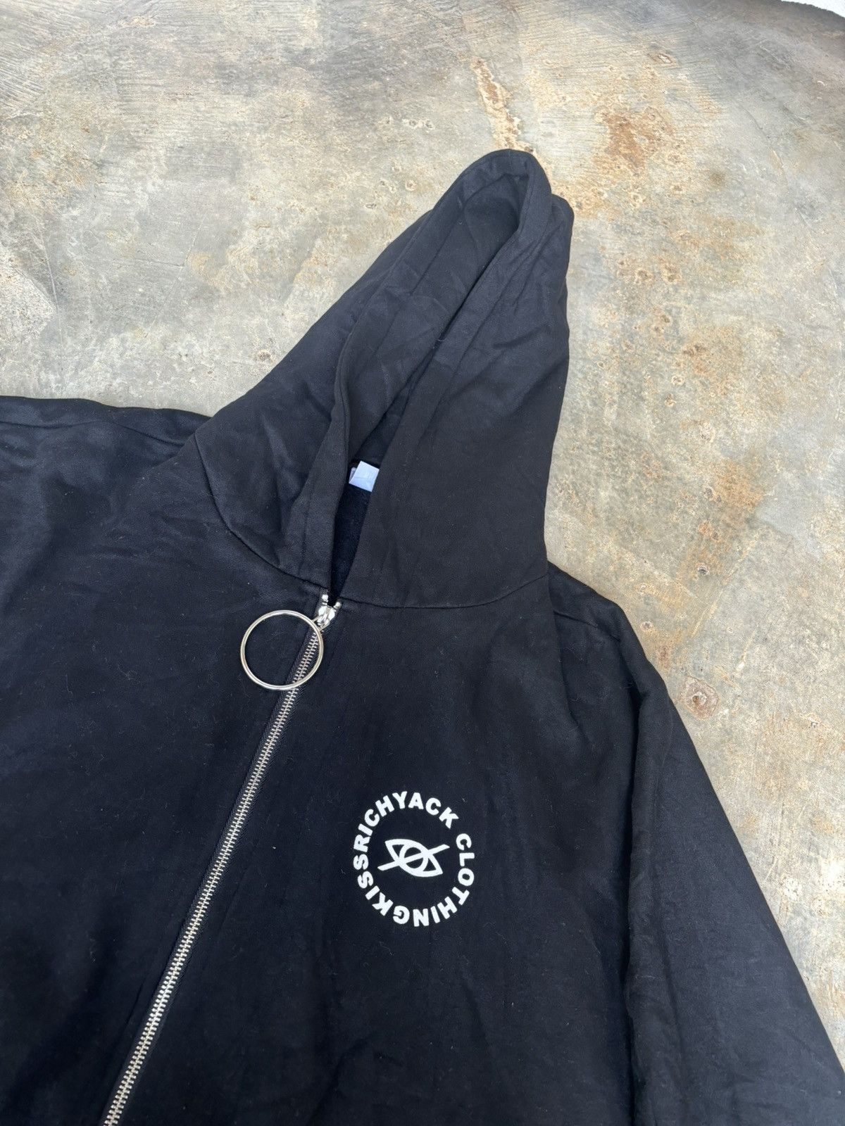Hysteric Glamour × Japanese Brand Y2k Over size Hoodie Kryclothing Kiss Richyack Size ONE SIZE - 8 Thumbnail