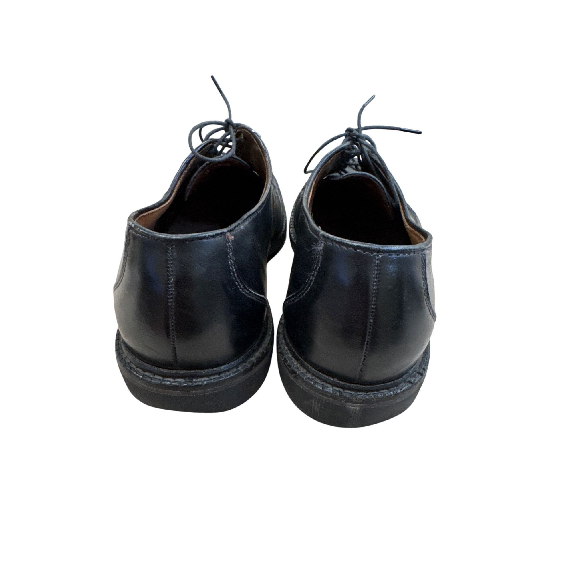 Allen Edmonds Allen Edmonds Mens Black Leather Derby Oxfords Size 9.5D SKU Size US 9.5 / EU 42-43 - 6 Thumbnail