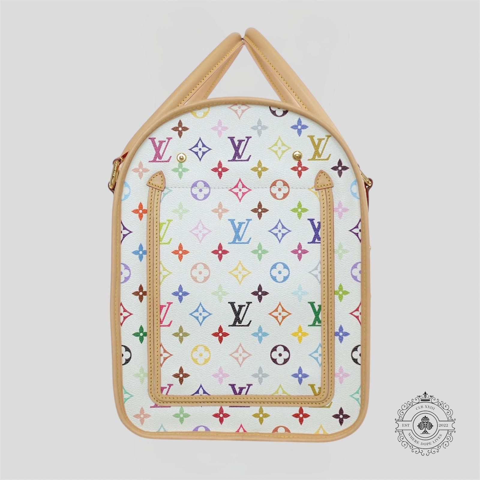 Louis Vuitton Louis Vuitton x Takashi Murakami Dog Bag in White Size ONE SIZE - 4 Thumbnail