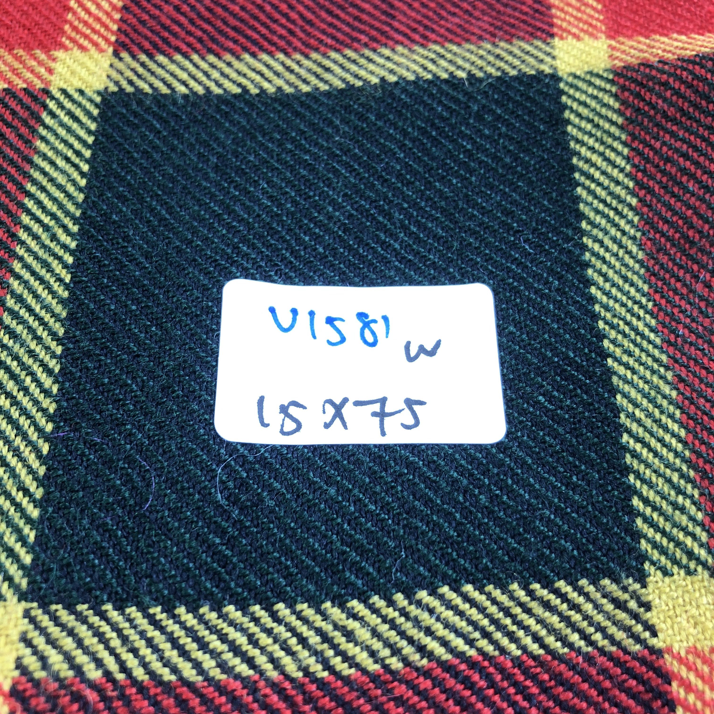 Polo Ralph Lauren Polo Ralph Lauren Tartan Wool Scarf Muffler V1581 Size ONE SIZE - 6 Thumbnail