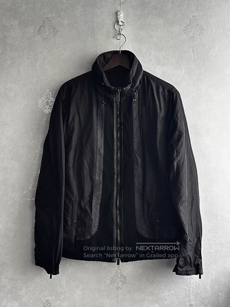 Emporio Armani EMPORIO ARMANI Leather Patchwork Jacket i Size US M / EU 48-50 / 2 - 1 Thumbnail