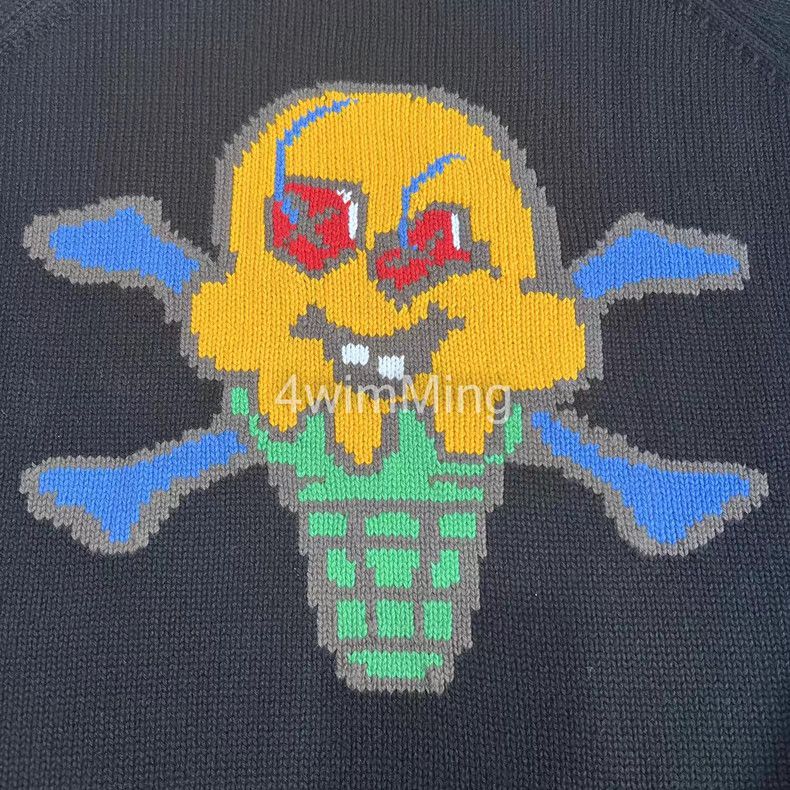 Billionaire Boys Club BBC ICECREAM Intarsia Knit Ice Cream Sweater Q7 Size US M / EU 48-50 / 2 - 4 Thumbnail