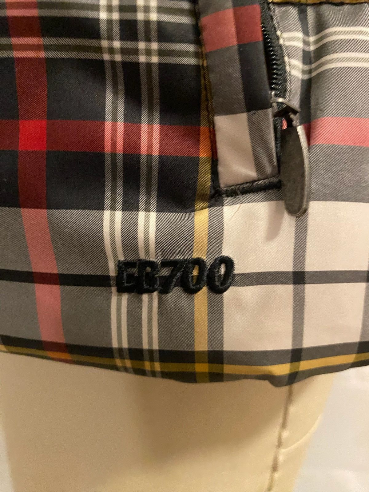 Eddie Bauer Eddie Bauer EB700 Down Vest Red/Black Plaid 700 Fill Size S / US 4 / IT 40 - 7 Thumbnail