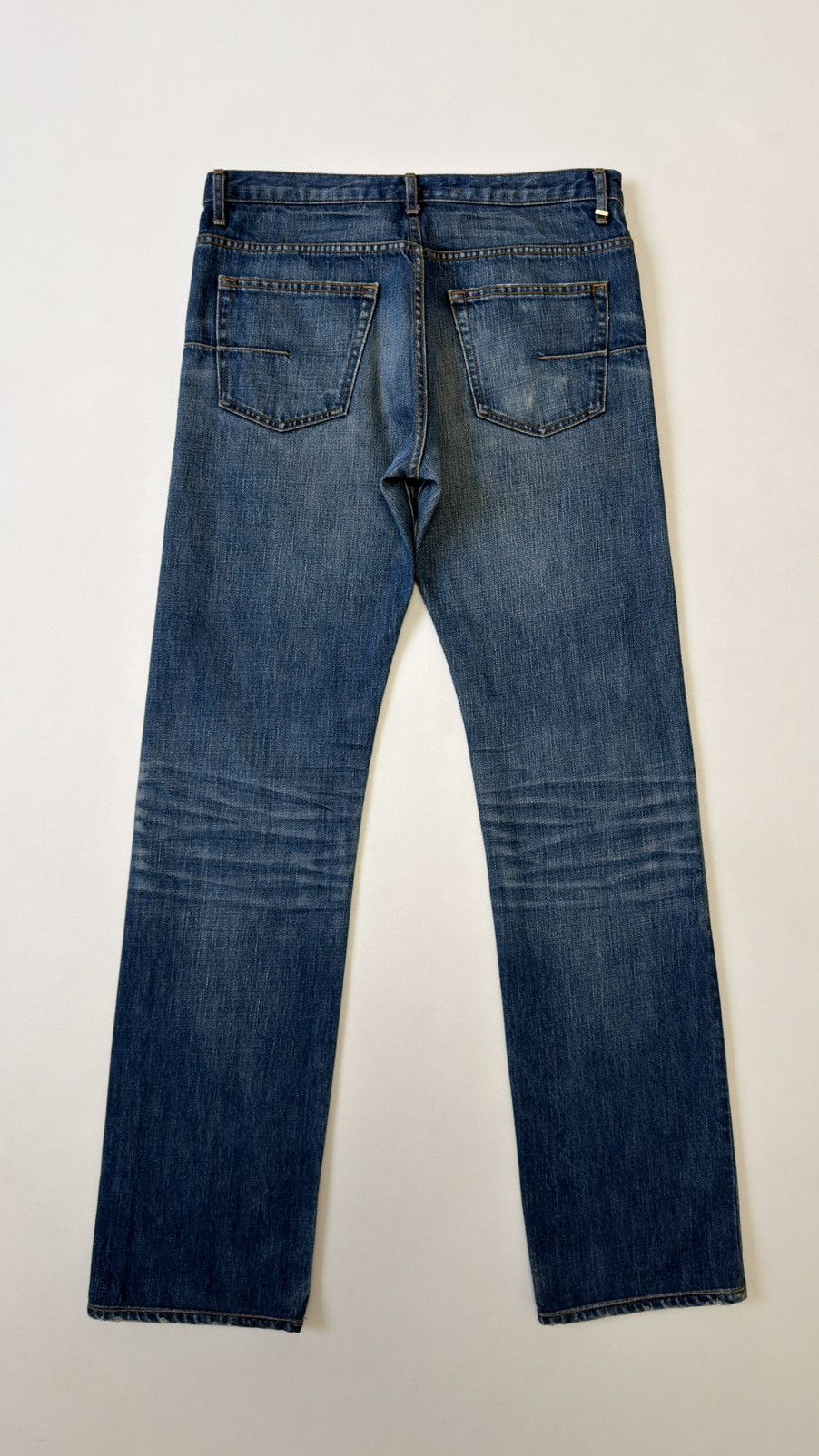 Dior S/S 03 21cm Blue MIJ Clawmark Jeans Size US 30 / EU 46 - 15 Thumbnail