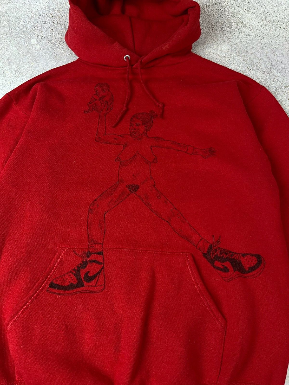Jerzees JERZEES VINTAGE RARE HOODIE CRAZY MILF HYPE Y2K NAKED WOMEN Size US M / EU 48-50 / 2 - 2 Thumbnail