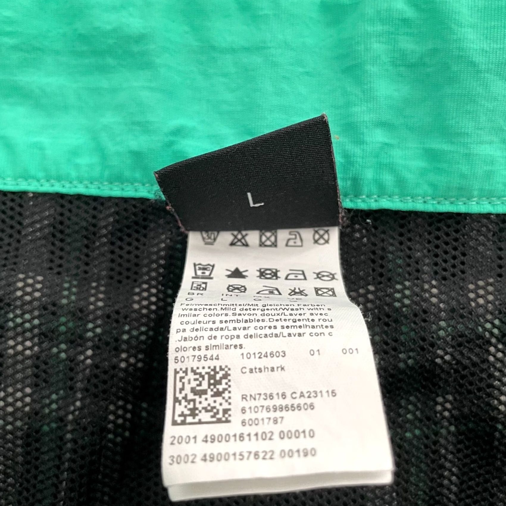 Hugo Boss HUGO BOSS Trunks Adult Large Black Plaid Catshark Swim Board Lined Mens Size US 33 - 7 Thumbnail