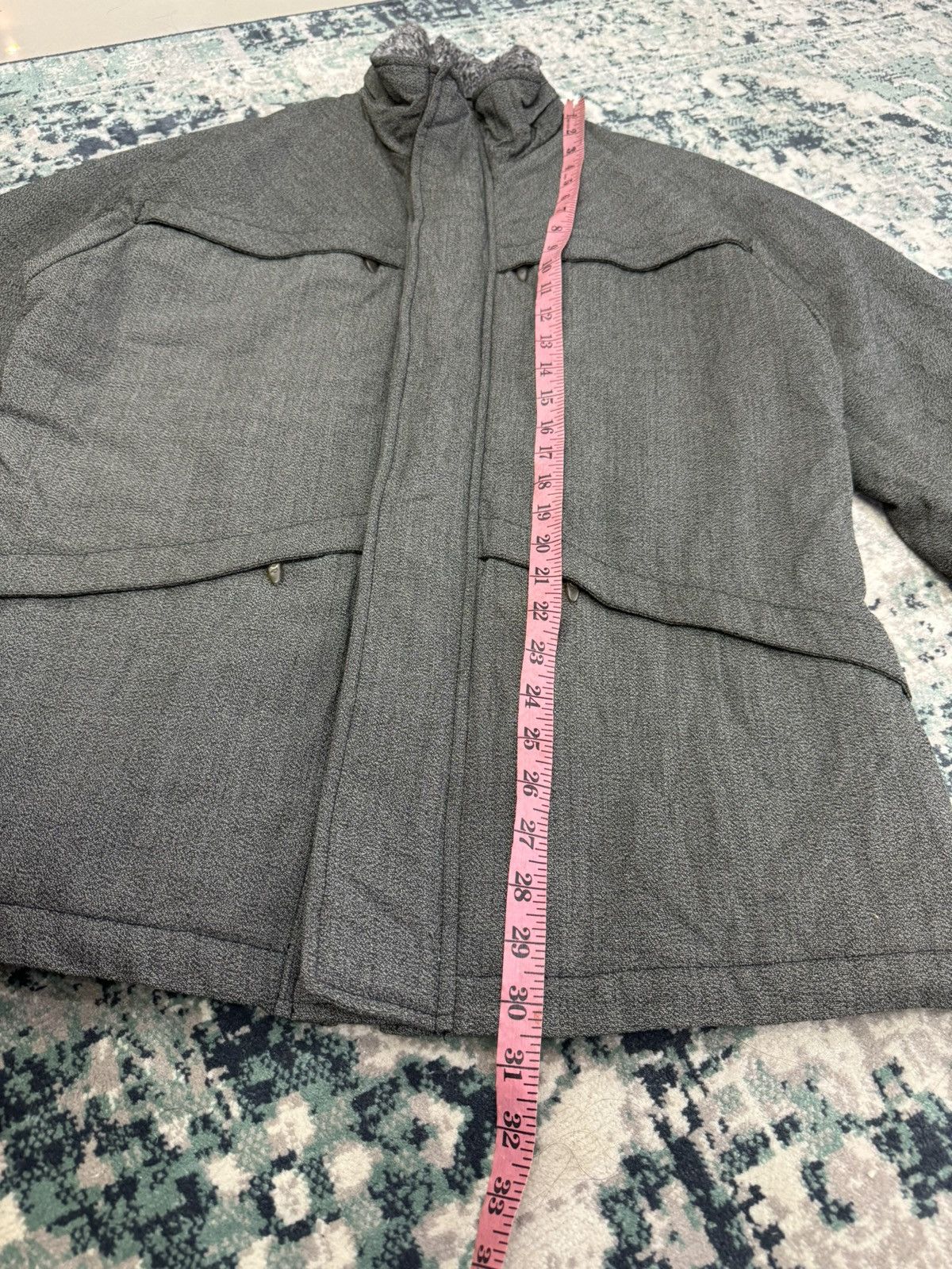 Mandarina Duck VINTAGE 90s MANDARINA DUCK MIX WOOL PARKA JACKET ZIPPER Size US L / EU 52-54 / 3 - 14 Thumbnail