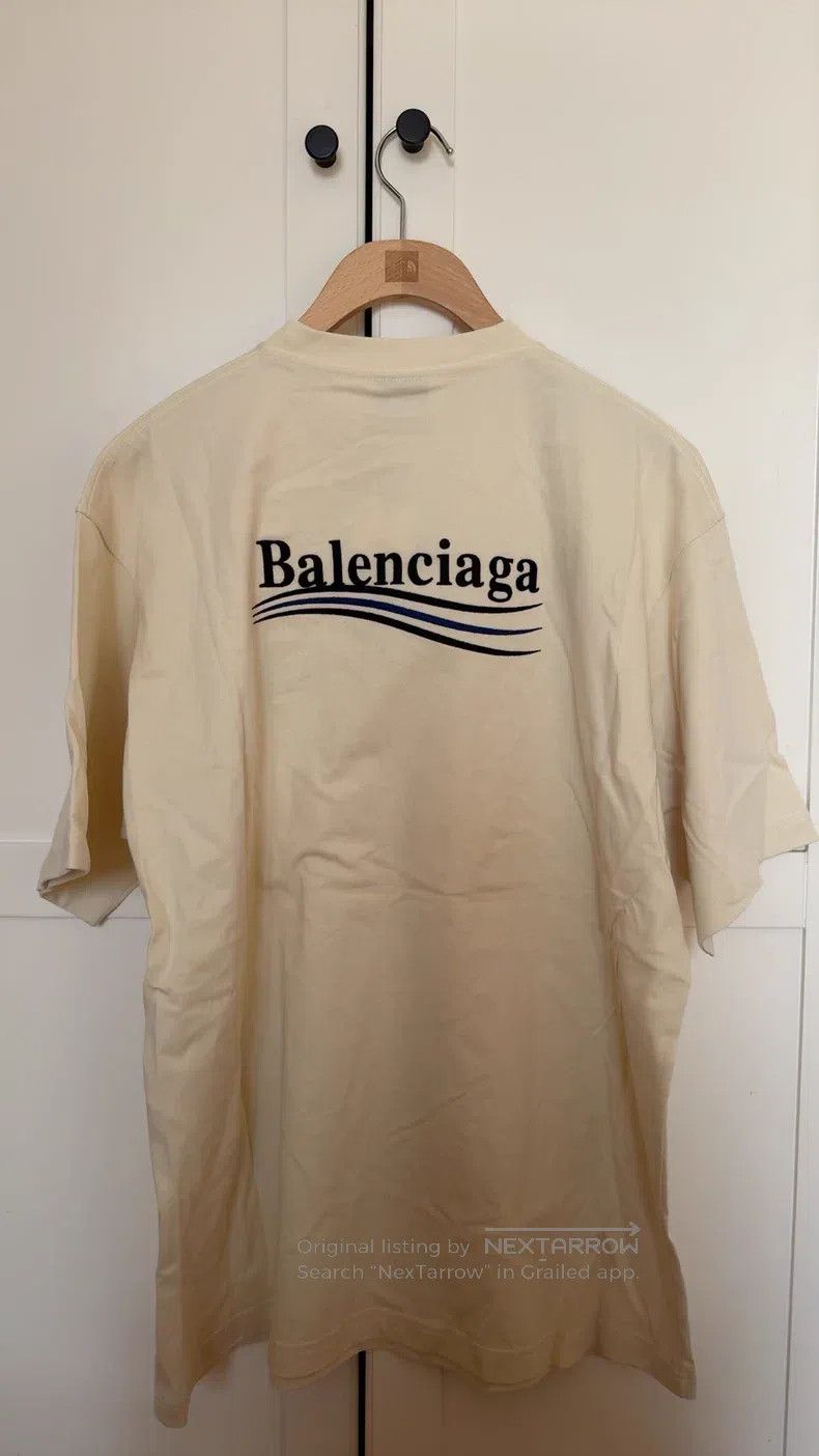 Other Balenciaga Coke Wave Embroidery Letter Short Sleeve T-Shir Size US S / EU 44-46 / 1 - 2 Thumbnail